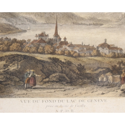Gravure "Cully" par PERIGNON