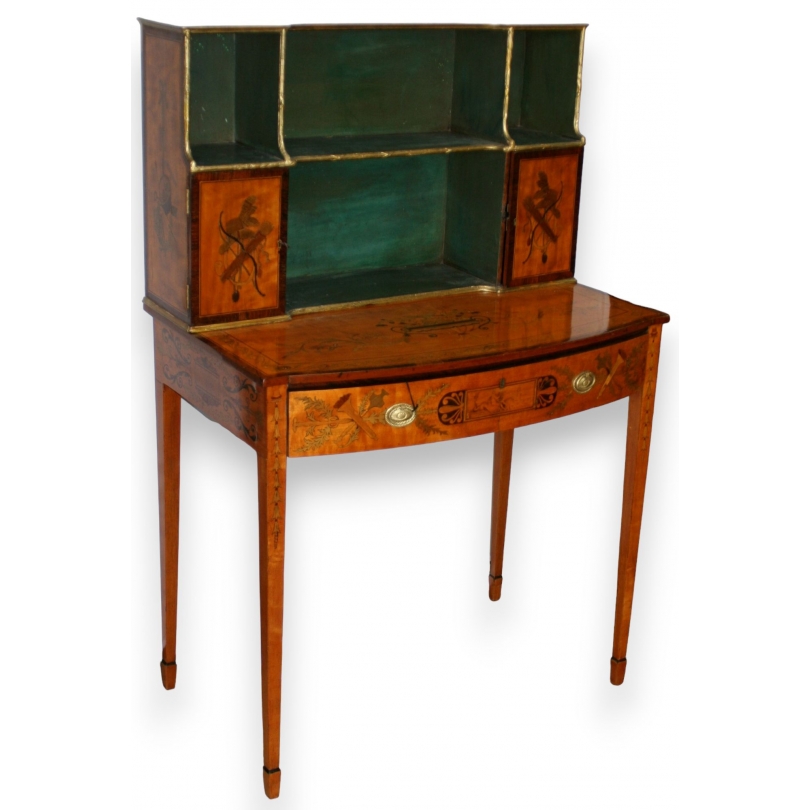 Writing desk with storage unit. by  Moinat SA  - Antiques and home décor