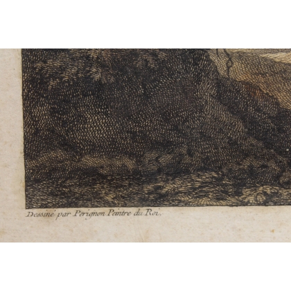 Gravure "Cully" par PERIGNON