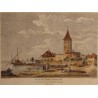 Engraving entitled ‘Port d’Ouchy’ by PERIGNON