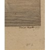 Engraving of ‘Château de Glérolles’ by PERIGNON