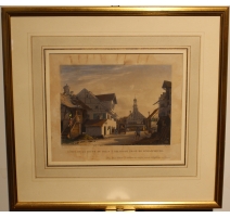 Gravure "Schaffhouse" par ENDERLE