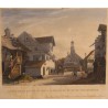 Engraving entitled ‘Schaffhausen’ by ENDERLE