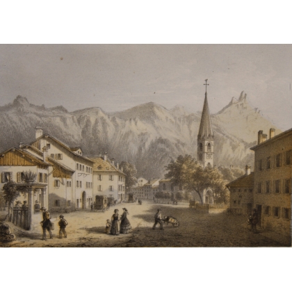 Gravure "Bex" par LAFON
