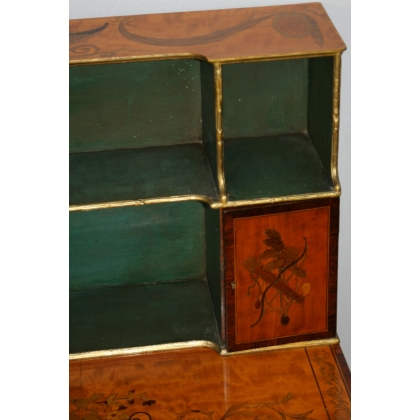 Writing desk with storage unit. by  Moinat SA  - Antiques and home décor