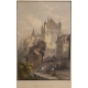 Gravure "Castle of Lausanne" de BARTLETT