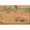 Tableau \"Sanary s/mer\" 1938 signé L DE MEURON