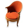 Fauteuil de bureau Louis XV Bernois