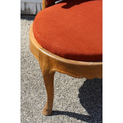 Fauteuil de bureau Louis XV Bernois