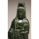 Grande jade sculptée Guanyin