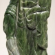 Grande jade sculptée Guanyin