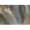 Tableau \"La Vallée de Joux\" signé MEYLAN