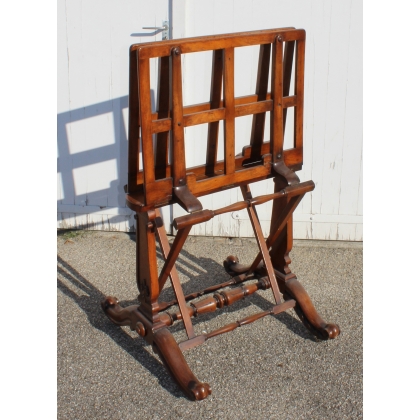 English mahogany print holder