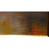 Tableau \"Barques sur le Léman\" signé A. PONCI