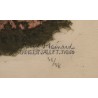 Gravure "Brouillards roses" signée Robert HAINARD