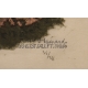 Gravure "Brouillards roses" signée Robert HAINARD