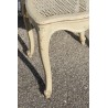 Chaise Louis XV cannée et laquée