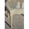 Chaise Louis XVI cannée et laquée