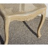 Chaise Louis XV cannée et laquée
