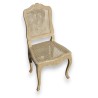 Louis XV chair with cane seat and lacquered finish