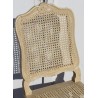 Louis XV chair with cane seat and lacquered finish