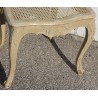 Louis XV chair with cane seat and lacquered finish