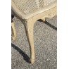 Louis XV chair with cane seat and lacquered finish