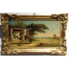 Paire de tableaux \"Orientalistes\" signé GERARD