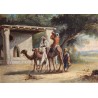 Paire de tableaux \"Orientalistes\" signé GERARD
