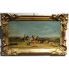 Paire de tableaux \"Orientalistes\" signé GERARD