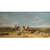 Paire de tableaux \"Orientalistes\" signé GERARD