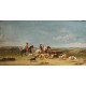 Paire de tableaux "Orientalistes" signé GERARD