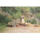 Tableau "Ferme" signé GRISON