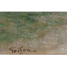 Tableau \"Ferme\" signé GRISON