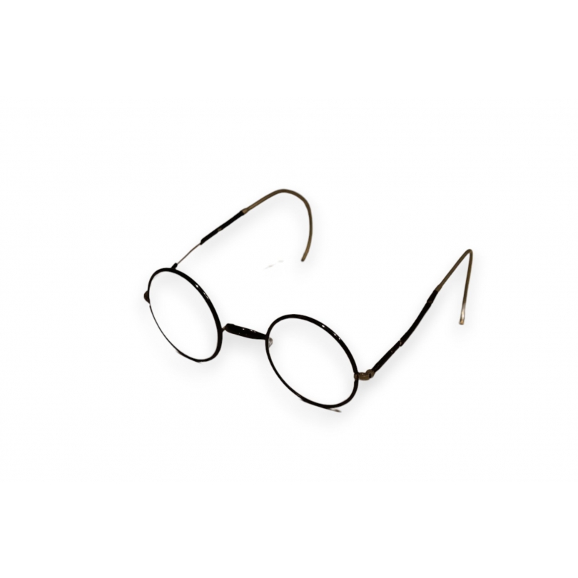 Glasses with black frames