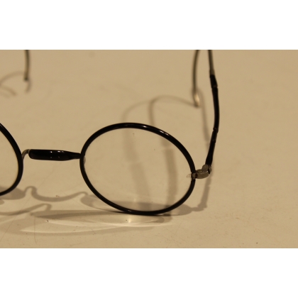 Glasses with black frames