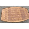 Table basse en forme de tonneau