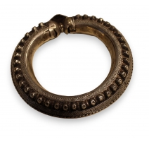 Bracelet en métal argenté