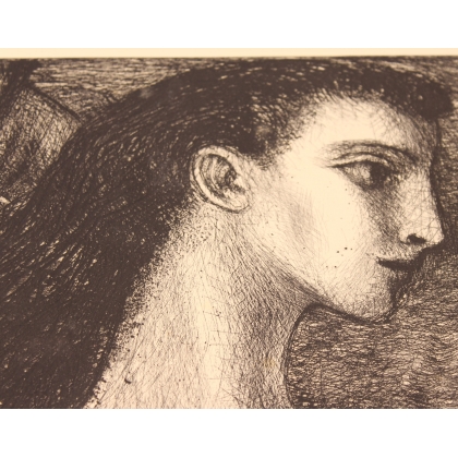 Litho "Suzanne et les vieillards" signé CIRY