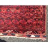 Bukhara carpet with a red background