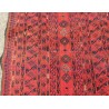 Bukhara carpet with a red background