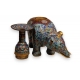Eléphant Chine en bronze cloisonné