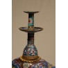 "Elephant" candle holder in cloisonné bronze at  Moinat SA  - Antiques and home décor