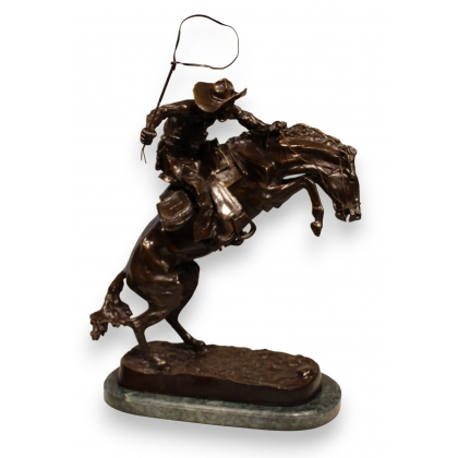 Bronze "The Bronco Buster" de REMINGTON