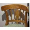 Chaise de coiffeuse Biedermeier en érable
