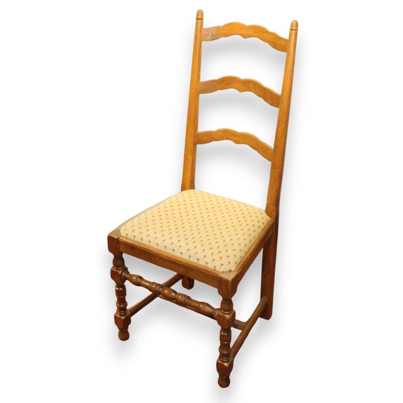 Set of 6 Louis XIII-style chairs