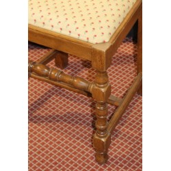 Set of 6 Louis XIII-style chairs