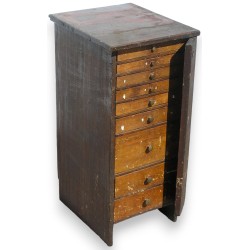 Layette d\'horloger à 9 tiroirs