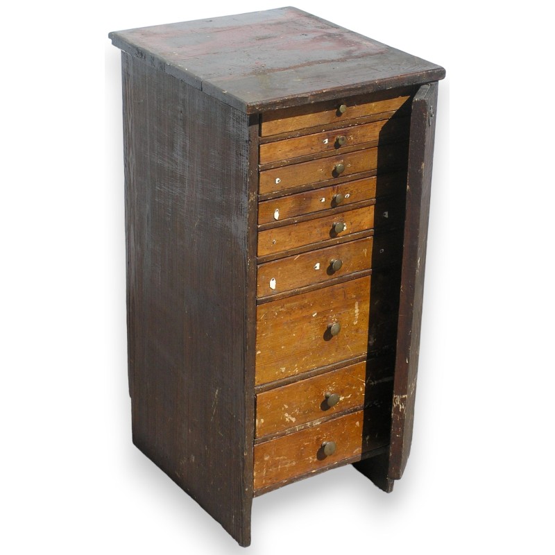  Layette d'horloger à 9 tiroirs sur  Moinat SA  - Antiquités décoration