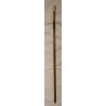 Canne en bois avec pommeau en corne